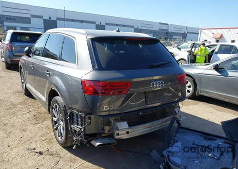 2019 Audi Q7 45 Premium from USA, damaged, VIN WA1AHAF7XKD020995